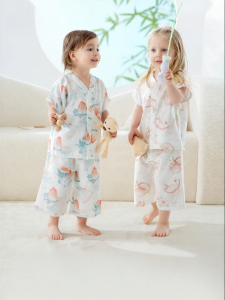Usbettas | Đồ Ngủ Hè Cho Trẻ Em Từ Vải Bambou Cotton Nhẹ
