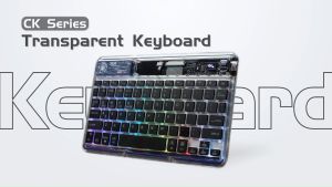 Bàn Phím Không Dây Bluetooth Dux Ducis Dành Cho iPad | Mac | PC | Laptop CK Series LED RGB Giảm Tiếng Ồn Gõ Êm - HÀNG CHÍNH HÃNG