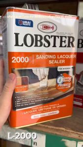 แซนดิ้งแลคเกอร์ ซีลเลอร์ ล็อบสเตอร์ (ตรากุ้ง) ซีลเลอร์ เบอร์ L2000 LOBSTER Sanding Lacquer Sealer No. L-2000 ขนาดแกลลอน 3.5 ลิตร