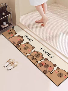 Đồ Vệ Sinh Cá Nhân Chân Đế Phòng Tắm Đồ Dùng Nhà Bếp Khăn Sàn Chống Trượt Thảm Cửa Phòng Tắm Thảm Đi qua Đá Cửa Đồ Dùng Nhà Bếp