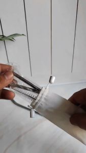 12 pcs - souvenir pernikahan sedotan stenlis kemasan pouch serut