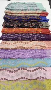 Soft Swiss Voile Lace Fabric with 3D Flower Applique And Stones Super Quality african fabric for women Wedding Dress Lace 2026