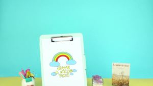 ANZNKU Storage Clipboard Heavy Duty Clipboard with Storage 13.3x9.6 inches Side Opening Plastic Clipboard Nursing Clipboard Foldable Letter Size Smooth Writing for Work Study(Light Purple)