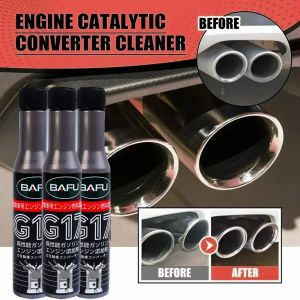 3Pcs 65ML Car Carbon Removal Cleaning Agent Catalytic Converter Multipurpose Engine Carbon Deposit Deep Cleaner