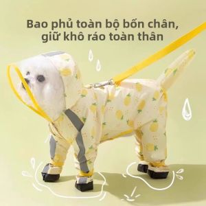 hipidog | Áo Mưa Chống Thấm Toàn Diện Cho Chó Nhỏ