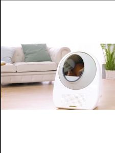 BlackMimi CATLINK Automatic Self-Cleaning Cat Litter Box with WIFI App Monitoring Multiple Cats