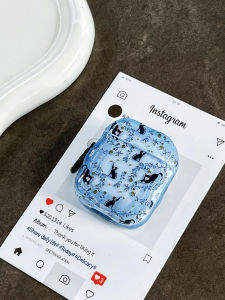 Premium Silicone Protective Case for AirPods4 Pro3 Wireless Bluetooth Earphones with Branch Design And Hook Anti-Fall Protection