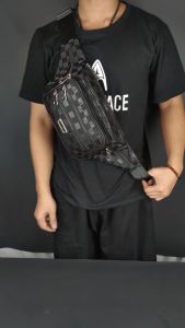 Tas Selempang Terbaru Polo Amstar Kulit PU Waist Bag Tas Pinggang Pria Wanita