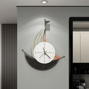 Minimalist Nordic Series Wall Clock Hot Sale Home Living Room Mute Clock Simple Retro Creative Wall Decoration