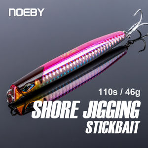 Noeby 110mm 46g Stickbait Fishing Lures Slow Jigging Sinking Lures Long Casting Artificial Hard Bait Saltwater Fishing Lure