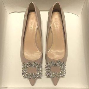 รองเท้าส้นแบนหัวแหลมสำหรับผู้หญิง ทรงหัวเหลี่ยม รองเท้าทำงานส้นหนา สไตล์เกาหลี รองเท้าลำลอง สีดำ รองเท้าทำงานสำหรับผู้หญิง