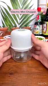 Electric Chopper Blender Mini Pemotong Bumbu Dapur TWH