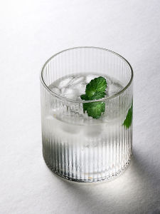 JOTO | Heat-resistant Striped Water Glass