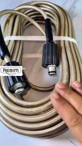 REAIM Pressure Washer Hose Water Pipe M22×15mm 7/10/15/20M Hose for Water
