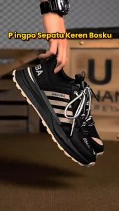 Sepatu Sneakers Sporty Pria Terbaru & Premium
