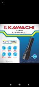 Kawachi Senter Zoom 150W 150 WATT 150Watt Waterproof 5.000mAH KD-9150Z KUALITAS PREMIUM SUPER TERANG