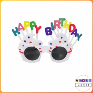 Amoki Happy Birthday Funny Sun Glasses Plastic Glasses Party needs party supplies