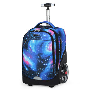 Large Wheel Carry-On Bag School Backpack Middle And High School Students 20 Inch Large Capacity Climbing Silent Waterproof