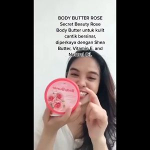 Viva White Body Butter Rose with Vit E (Sari Bunga Mawar) - 200 Gr