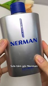 Sữa Tắm Gội Nam Giới Hương Nước Hoa Cao Cấp Gentleman 3 in 1 Nerman 350ml _ Sản Phầm Chính Hãng