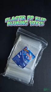 Plastik PP Klip 10x15 Tebal 50 Micron Kemasan Snack BluKing Zip Lock Zipper 10 x 15 Bungkus Keripik Kacang Cemilan Basreng
