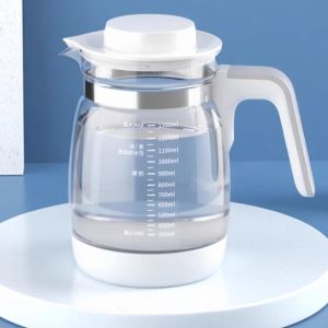 Small Bear Constant Temperature Milk Warmer Glass Water Bottle Universal Accessory Sorin Rusli Quanan Tang Early Morning White Bear