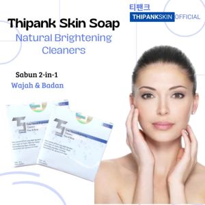 Thipank Skin Soap Natural Brigthening Cleaners Sabun pencerah kulit 80gr BPOM