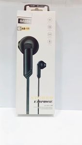 Handsfree Headset + Mic AB-11Stereo Earphone Musik Hifi Sound Extra Bass