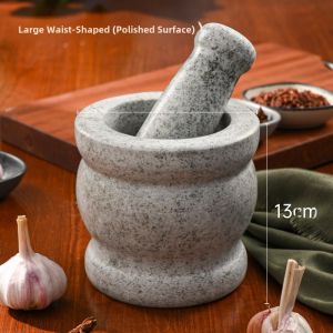Home Use Garlic Smasher Garlic Grinder Stone Material Sesame Grinding Tool Kitchen Cooking Utensils Garlic Pressing Tool