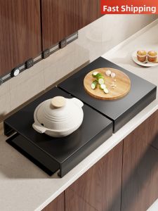 WUBUWEI | Elevated Stove Cover Shelf Gas Stove Concealing Plate
