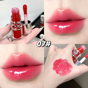 Gege Bear Glittering Mirror Lip Glaze Watery Shimmering Light Lip Gloss Makeup 8 Colors Hydrating Moisturizing Long Lasting