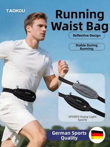 TAOKOU | Sport Waist Bag Phone Pouch Water-resistant Lightweight
