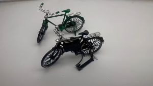 {SG Local} DIY Assembled Bicycle Model R Postal Bicycle  Childrens Ornament Toy