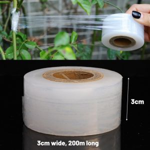 1000M PE Grafting Film Transparent Self-adhesive for Fruit Tree Nursery Plants Seedlings Vine Floristry Tomato Grafting Supplies Stretch