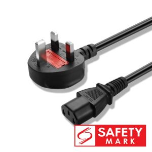 Singapore Safety Mark C13 Power Cord | 3 Pin Power Supply Power Cable Power Cord