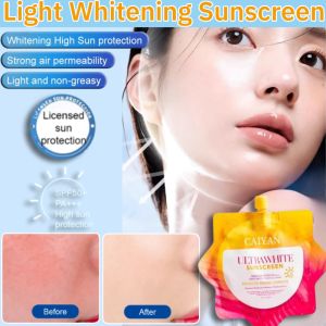 🌞Light Whitening Sunscreen Whitening Hydrating Sunscreen Lotion High Multi-Dimensional Light Protection Sunscreen