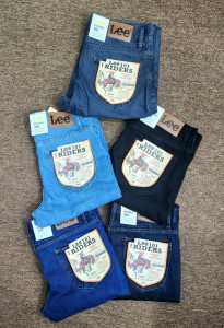[Ready Stock Malaysia] Orginial Branded 1️⃣0️⃣1️⃣ Lee Rider Regular Jeans [Size 28 Sampai 50]