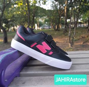 MX MAXA - Sepatu Anak Laki Laki Anak Perempuan Warna Hitam size 30 - 37