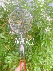 Vợt lọc lưới múc vớt trân châu topping cán đen các cỡ đẹp giá rẻ tiện dụng loại lớn 10cm - gia dụng NARI