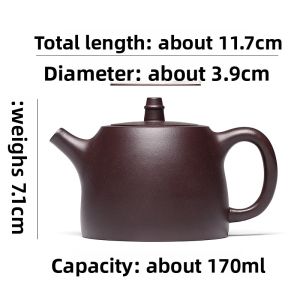 CANGHUTIANXIA | Handmade Purple Clay Teapot for Home Use