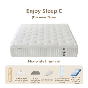 Spring Hard Soft Dual Use Mattress 1.8m