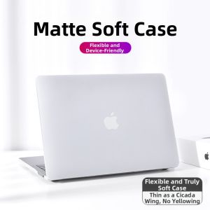 maccity | 2026 New Matte Transparent Slim Protective Case for MacBook