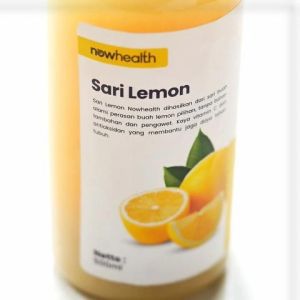 Sari Lemon 500 ml Nowhealth Organik 100% Pure Lemon Juice Fresh Air Lemon Murni Minuman Diet Detoks