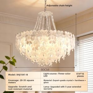 JIASHIDA | French Style Creamy Living Room Chandelier