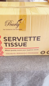 Pearly Serviette Tissue Paper/ Pink/ Red/100gram±