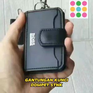 DOMPET STNK MOBIL MOTOR E TOLL SIM GANTUNGAN KUNCI STNK MOBIL MOTOR DOMPET STNK KULIT ADS 30