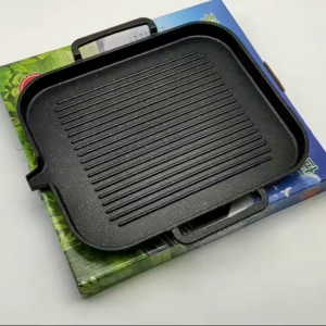 Outdoor Square Grill Pan Steak Pan Square Grill Pan Meat Pan
