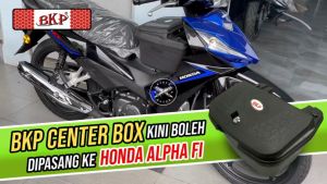 𝗕𝗞𝗣 𝗕𝗢𝗫 FREE 2 KEY ORIGINAL BKP CENTER BOX HONDA WAVE ALPHA FI CX110FI I 110 WAVE CX WAVE110 TUTUP ORI PVC RAGA BASKET MOTOR BAKUL