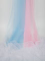 Handmade DIY Fairy Misty Lace Fabric Soft Thin Veil Pure Color Wedding Celebration Decoration Clothing Material Chinese Style. 