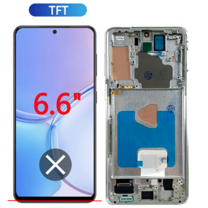 AUMOOK | 6.7"New AMOLED Display For Samsung Galaxy S21+ 5G LCD Display Touch Screen Digitizer For Samsung S21 Plus 5G Display Replacement